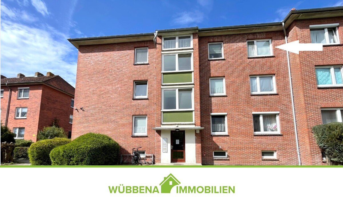 Emden-City Nähe | Gepflegte und Vermietete 3-Zimmer-Wohnung mit Balkon im modernisierten MFH! Emden-City Nähe | Gepflegte und Vermietete 3-Zimmer-Wohnung mit Balkon im modernisierten MFH!