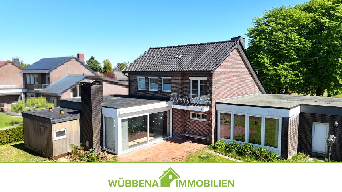 Emden-Früchteburg | 190 m² Wohnfläche, 7 Zimmer, Kamin, Doppelgarage & großem Garten zu verkaufen! Emden-Früchteburg | 190 m² Wohnfläche, 7 Zimmer, Kamin, Doppelgarage & großem Garten zu verkaufen!